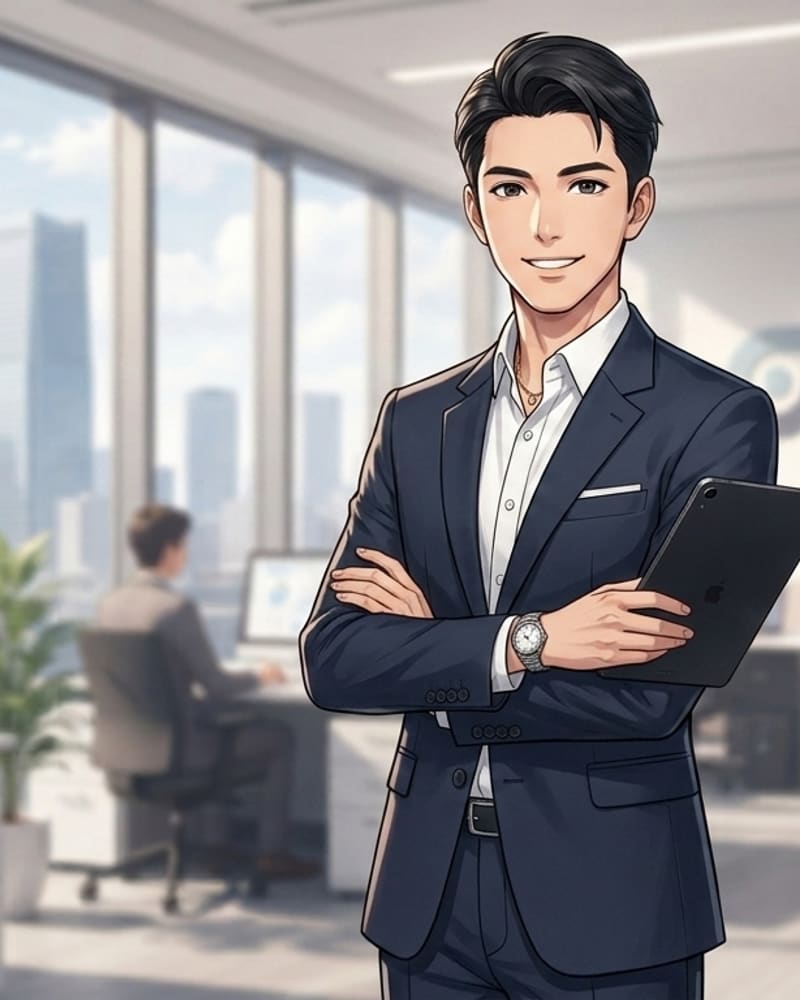 Portrait of the Lumicrate Solutions founder
